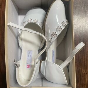 **NEW** never worn communion shoes